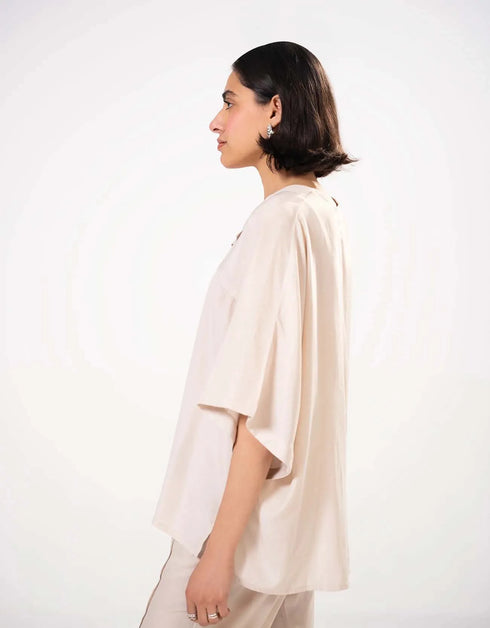 OVERSIZED SAFARI BLOUSE